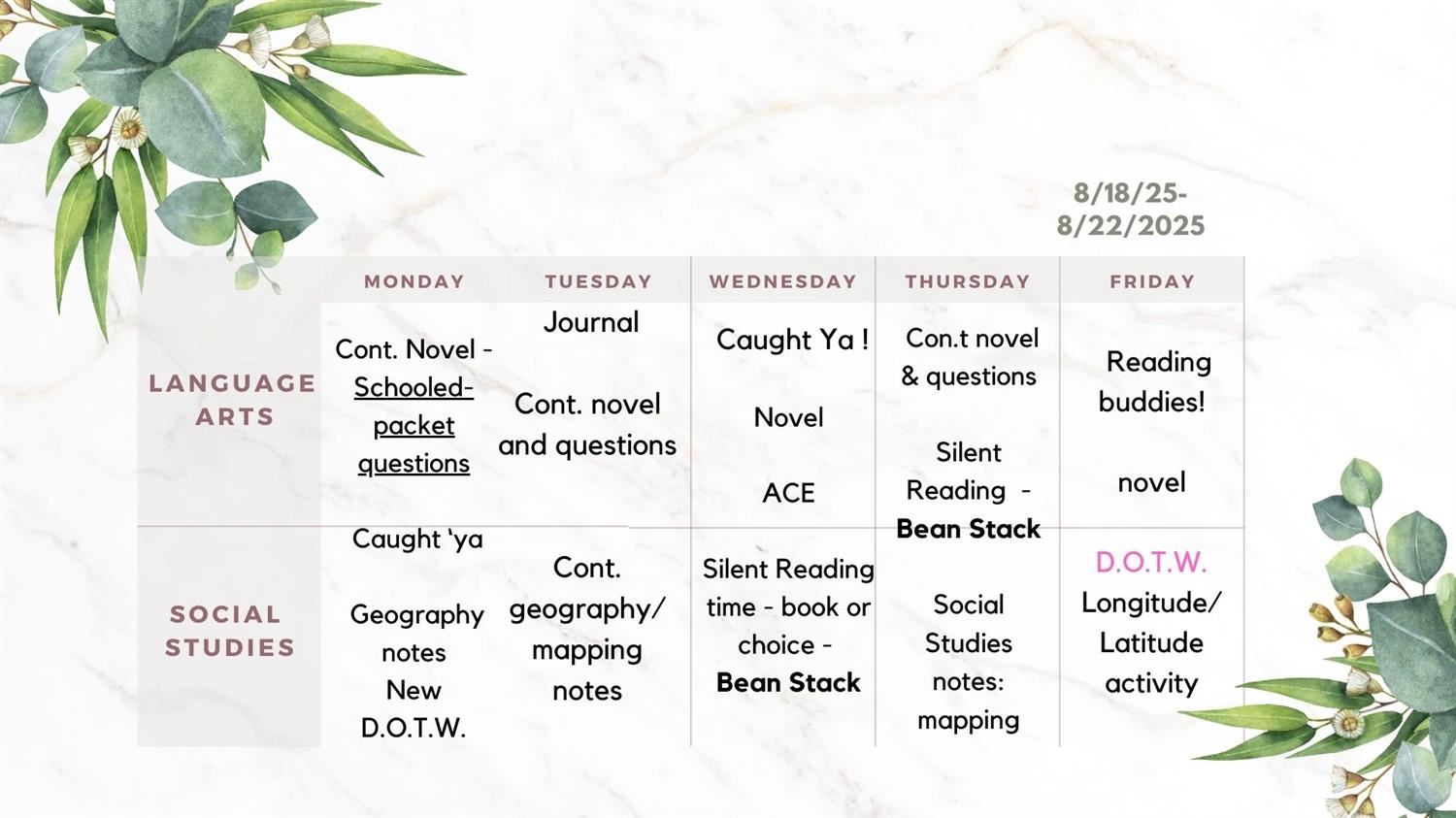 Weekly Planner 1